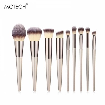 Factory Direct Sale Champagne Gold Makeup Brush Set Eyeshadow Brush Beauty Makeup Tools